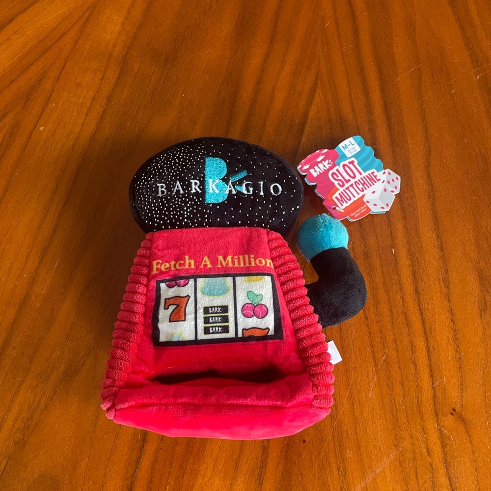 NWT Barkbox Slot Muttchine M/L